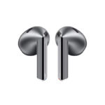 هدفون بلوتوثی سامسونگ مدل Galaxy Buds3 با نویز کنسلینگ فعال (ANC)، نویز کنسلینگ میکروفون (ENC)، درگاه شارژ USB Type-C، با قابلیت اتصال به چند دستگاه، دارای قابلیت صدای 360 درجه، Galaxy AI، میکروفون سه گانه، پشتیبانی از فرمان لمسی، ضد آب و گرد و غبار