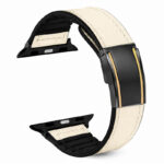 بند اسپریگ مدل Leather SGK مناسب برای اپل واچ 42/44/45/46/49mm سری SE1/SE2/SE3/4/5/6/7/8/9/10/11/Ultra/Ultra2/Ultra3
