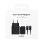 شارژر دیواری 45 وات سامسونگ مدل EP-T4511 Low Standby به همراه کابل USB-C به طول 1.8 متر