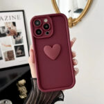 کاور تام قاب مدل سولید1 Heart مناسب برای گوشی موبایل شیائومی Redmi Note 13 Pro 5G / Poco X6