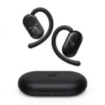 هدفون بلوتوثی انکر مدل V20i بدون قابلیت نویز کنسلینگ، درگاه شارژ USB Type-C، دارای 4 میکروفون برای مکالمه شفاف، مقاوم در برابر آب و گرد و غبار استاندارد مقاومتی IP55
