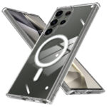 کاور پنتر مدل Magnetic Magsafe Clear Cover مناسب برای گوشی موبایل سامسونگ Galaxy S24 Ultra