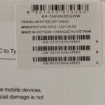 شارژر دیواری مدل 25W EP-TA800 به همراه کابل usb-c