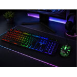 کیبورد و ماوس گیمینگ یوسیتک مدل CO 3080G، سوییچ ممبران، Full-Size، نورپردازی RGB