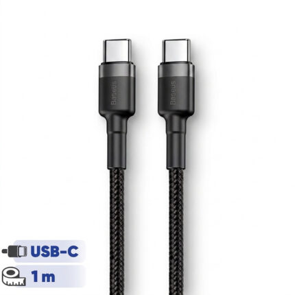 کابل USB-C باسئوس مدل CATKLF-GG1 طول 1 متر