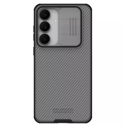 کاور نیلکین مدل Camshield Pro Clear version مناسب برای گوشی موبایل سامسونگ Galaxy S25 FE