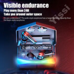 هدفون بلوتوثی گیمینگ مدل m28 playgames v5.3 2023