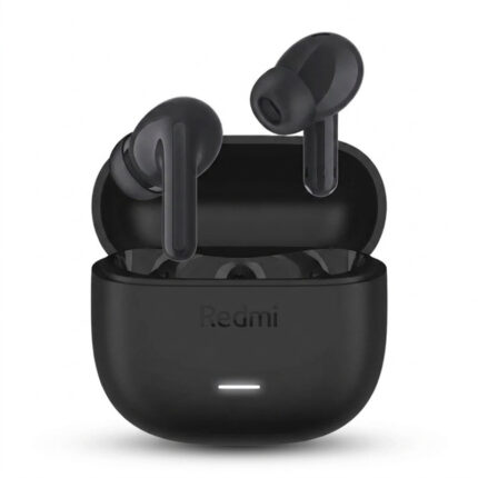 هدفون بلوتوثی شیائومی مدل Redmi Buds 6 Lite با نویز کنسلینگ فعال (ANC)، نویز کنسلینگ میکروفون (ENC)، درگاه شارژ USB Type-C، دارای پشتیبانی از فرمان لمسی و نشانگر LED، مقاوم در برابر رطوبت و عرق