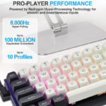 کیبورد گیمینگ ردراگون مدل K712 RGB-M