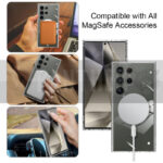 کاور پنتر مدل Magnetic Magsafe Clear Cover مناسب برای گوشی موبایل سامسونگ Galaxy S24 Ultra