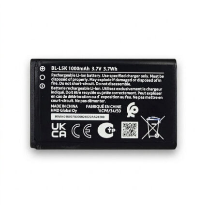 باتری موبایل مدل BL-L5K ظرفیت 1000 میلی آمپر ساعت مناسب برای گوشی موبایل نوکیا 105 2023