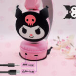 هدفون بی سیم طرح فانتزی کرومی مدل Kuromi-AH-807L