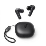 هدفون بلوتوثی انکر مدل SoundCore R50i A3949 بدون قابلیت نویز کنسلینگ، درگاه شارژ USB Type-C، دارای فناوری AI-Enhanced Calls برای کاهش نویز و بهبود مکالمات، مقاوم در برابر رطوبت و عرق