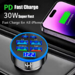 شارژر فندکی 66 وات هارمن مدل PD6QC3FST
