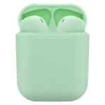 هدفون بلوتوثی مدل inpods 12 بدون قابلیت نویز کنسلینگ، درگاه شارژ لایتنینگ، تا 5 ساعت عمر باتری، امکان استفاده به صورت پاوربانک، کنترل لمسی، مقاوم در برابر رطوبت و عرق