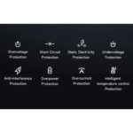 شارژر دیواری 67 وات مک دودو مدل CH-4100 به همراه کابل متصل به بدنه USB-C