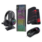 ست گیمینگ اونیکوما مدل TZ5006، سوییچ ممبران، Full-Size، نورپردازی LED RGB