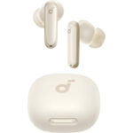 هدفون بلوتوثی انکر مدل Soundcore P40i با نویز کنسلینگ فعال (ANC)، نویز کنسلینگ (ENC)، درگاه شارژ USB Type-C، دارای 6 میکروفون داخلی با بهره‌گیری از هوش مصنوعی، پشتیبانی از فرمان لمسی، مقاوم در برابر آب