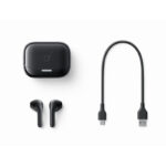 هدفون بلوتوثی انکر مدل Soundcore K20i با نویز کنسلینگ میکروفون (ENC)، درگاه شارژ USB Type-C، دارای کنترل لمسی، مقاوم در برابر پاشش آب با استاندارد