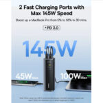 پاوربانک بیسوس مدل EnterGeek GP12 145w ظرفیت 20800 میلی آمپر ساعت
