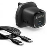 شارژر دیواری 25 وات انکر مدل A2656 به همراه کابل USB-C به طول 1.5 متر