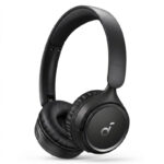 هدفون بلوتوثی انکر مدل Soundcore H30i بدون قابلیت نویز کنسلینگ، درگاه شارژ USB Type-C، دارای میکروفون داخلی با کیفیت بالا، مجهز به فناوری BassUp، مقاومت در برابر رطوبت و عرق