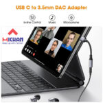 مبدل USB-C به جک 3.5 میلی متری میچان مدل T1
