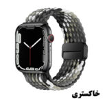 بند راینو مدل Braid Magnet مناسب برای اپل واچ سری 1/2/3/4/5/6/7/8/9/10/SE/ULTRA سایز 44/45/46/49 mm
