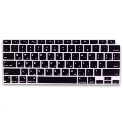 محافظ كيبورد با حروف فارسی مدلmgn63-mgd3-mgn93 مناسب برای لپ تاپ اپل MacBook Air2020