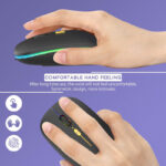 ماوس بی سیم مدل Slim RGB