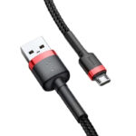 کابل تبدیل USB به microUSB باسئوس مدل CAMKLF-BG1 طول 1 متر