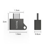 مبدل OTG USB-C به USB یسیدو مدل GS08