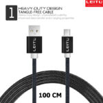 شارژر دیواری لیتو مدل LH-12 به همراه کابل تبدیل microUSB