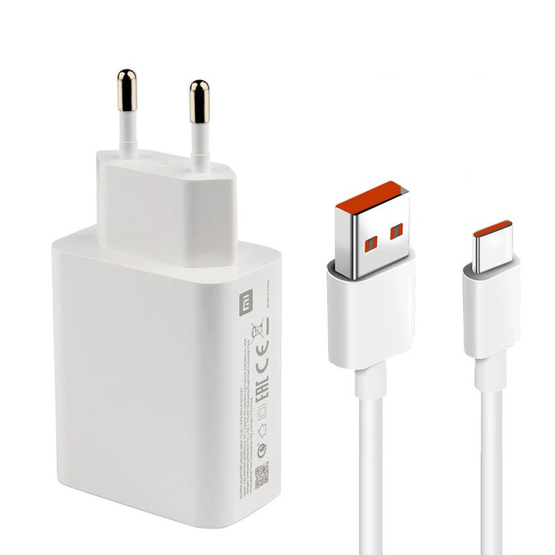 bd7edef5807f56f2c8c915a7c2ed0453d9a05706_1661242411 شارژر دیواری شیائومی مدل MDY-11-EZ _TURBO به همراه کابل تبدیل USB-C