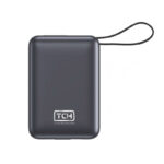پاوربانک 22.5 وات تی سی اچ مدل Compact 2020 ظرفیت 20000 میلی‌آمپرساعت به همراه 2 عدد کابل USB-C / لایتنینگ
