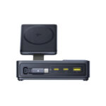 شارژر رومیزی 140 وات پنج پورت بیسوس مدل Nomos Qi2 140W