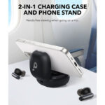 هدفون بلوتوثی انکر مدل Soundcore P40i با نویز کنسلینگ فعال (ANC)، نویز کنسلینگ (ENC)، درگاه شارژ USB Type-C، دارای 6 میکروفون داخلی با بهره‌گیری از هوش مصنوعی، پشتیبانی از فرمان لمسی، مقاوم در برابر آب