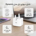 شارژر دیواری 40 وات اپل مدل Dynamic