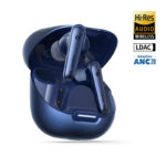 هدفون بلوتوثی انکر مدل Soundcore Liberty 4 NC با نویز کنسلینگ فعال (ANC)، درگاه شارژ USB Type-C، پشتیبانی از فرمان لمسی، مقاوم در برابر پاشش آب