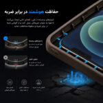 کاور گاردتک اساک مدل Silicone Puffer مناسب برای گوشی موبایل سامسونگ Galaxy S25 FE