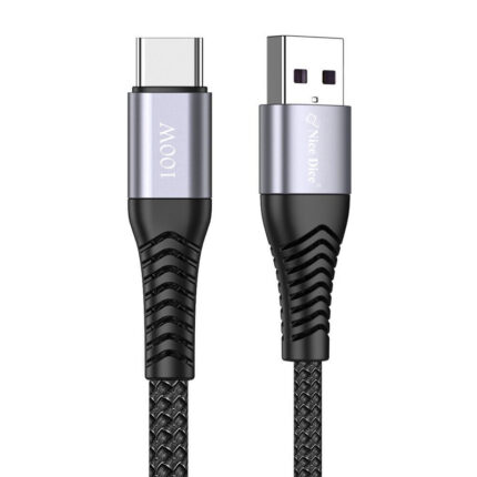 کابل USB به USB-C هارمن مدل NICEDICE100W طول 1 متر