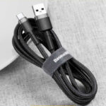کابل تبدیل USB به USB-C باسئوس مدل CAFULE CATKLF-BG1 طول 1 متر