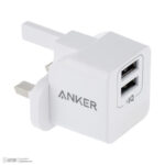 شارژر دیواری 12 وات دو پورت انکر مدل PowerPort Mini A2620