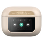 هدفون بلوتوثی هیسکا مدل FX-599 با نویز کنسلینگ فعال (ANC)، نویز کنسلینگ میکروفون (ENC)، درگاه شارژ USB Type-C، طراحی ارگونومیک و صفحه نمایش لمسی هوشمند
