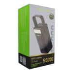 پاوربانک 22.5 وات کالوس مدل fast-h55 pro ظرفیت 55000 میلی‌آمپرساعت