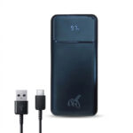 پاور بانک 22.5 وات ریان مدل RY202 ظرفیت 20000 میلی آمپر ساعت همراه کابل USB-C