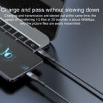 کابل تبدیل USB-C به لایتنینگ یسیدو مدل CA155 20W طول 1 متر