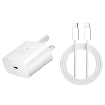 شارژر دیواری 25 وات مدل EP-TA800XW به همراه کابل USB-C