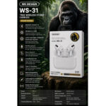 هدفون بلوتوثی دبلیو کی دیزاین مدل True Wireless 31