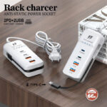 شارژر رومیزی 66 وات 4 پورت مدل Rack Charger